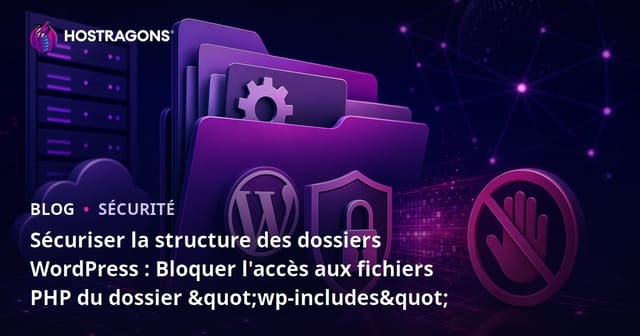 Sécuriser la structure des dossiers WordPress : Bloquer l'accès aux fichiers PHP du dossier "wp-includes"