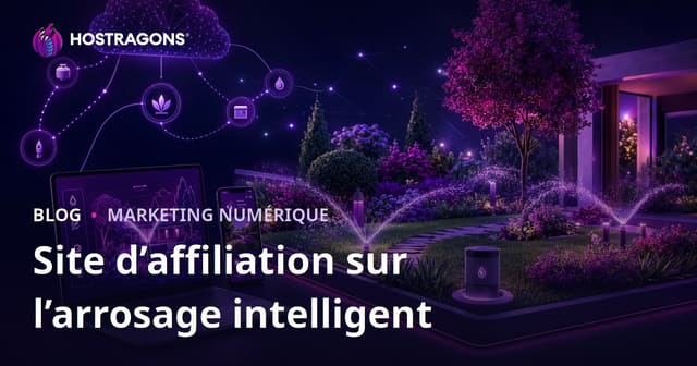 Créer un site d’affiliation dédié à l’arrosage intelligent et l’automatisation de jardin : guide complet 2026