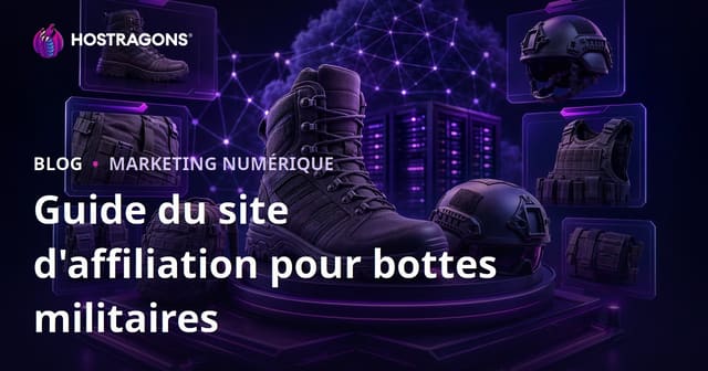 Site d'affiliation pour les critiques de bottes militaires et d'équipements tactiques
