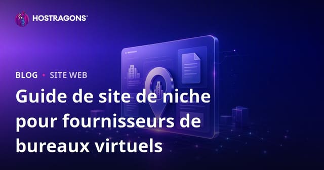 Site dédié aux fournisseurs de bureaux virtuels et d'adresses légales : un site d'analyse d'entreprise