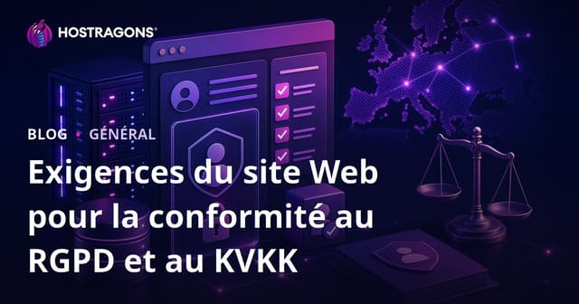 Exigences du site Web pour la conformité au RGPD et au KVKK