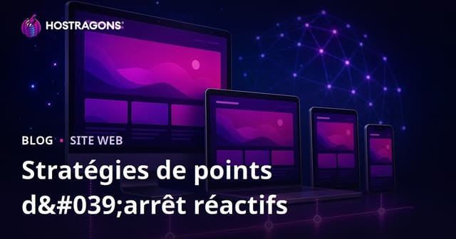 Stratégies de points d'arrêt réactifs