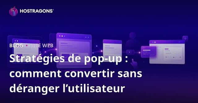 Stratégies de pop-up : comment convertir sans déranger l’utilisateur