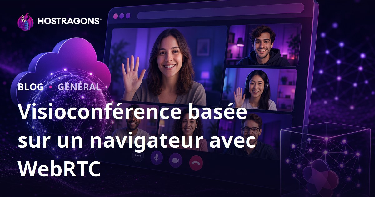 Visioconférence basée sur un navigateur avec WebRTC