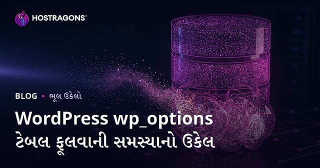 WordPress wp_options ટેબલની વધઘટ: તમારી વેબસાઇટને ધીમું બનાવનારા છુપાયેલા ડેટાને કેવી રીતે સાફ કરશો