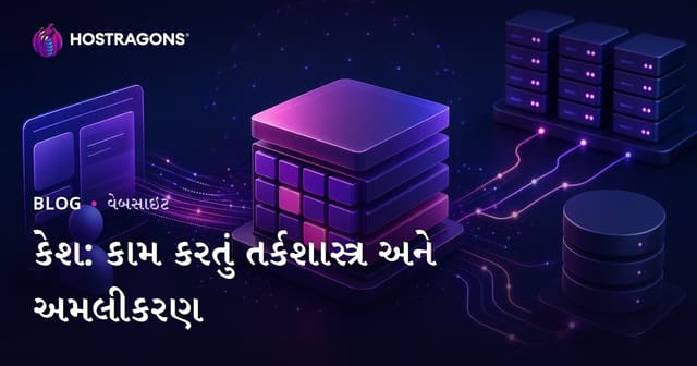 કેશ (Cache) : કામના સિદ્ધાંતો અને ઈમ્પ્લિમેન્ટેશન – વેબ હોસ્ટિંગ પરફોર્મન્સ માટે માર્ગદર્શિકા