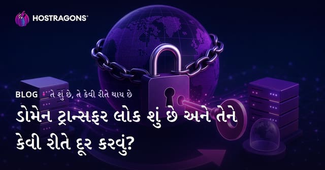 ડોમેન ટ્રાન્સફર લોક શું છે અને તેને કેવી રીતે દૂર કરવું?
