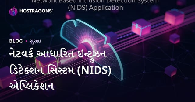 નેટવર્ક આધારિત ઇન્ટ્રુઝન ડિટેક્શન સિસ્ટમ (NIDS) એપ્લિકેશન