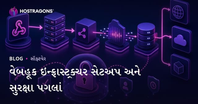 વેબહૂક ઇન્ફ્રાસ્ટ્રક્ચર સેટઅપ અને સુરક્ષા પગલાં