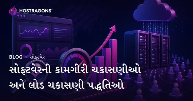 સોફ્ટવેરની કામગીરી ચકાસણીઓ અને લોડ ચકાસણી પદ્ધતિઓ