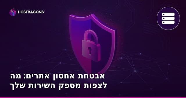 אבטחת אחסון אתרים: מה לצפות מספק השירות שלך