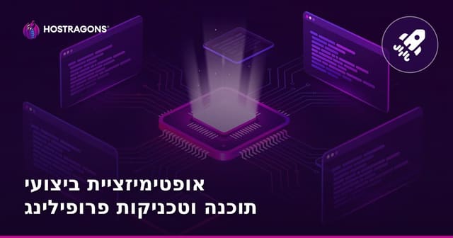 אופטימיזציית ביצועי תוכנה וטכניקות פרופילינג