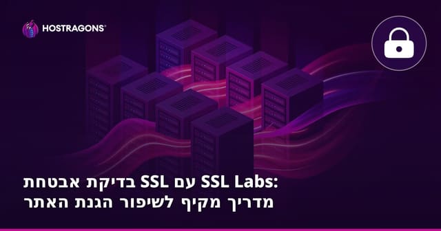 בדיקת אבטחת SSL עם SSL Labs: מדריך מקיף לשיפור הגנת האתר