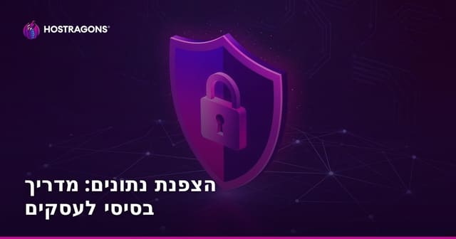 הצפנת נתונים לעסקים: מדריך יסוד לעולם אבטחת המידע