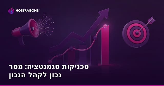 טכניקות סגמנטציה: מסר נכון לקהל הנכון