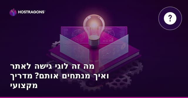 מה זה לוגי גישה לאתר ואיך מנתחים אותם? מדריך מקצועי