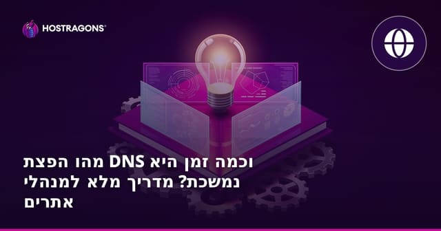 מהו הפצת DNS וכמה זמן היא נמשכת? מדריך מלא למנהלי אתרים