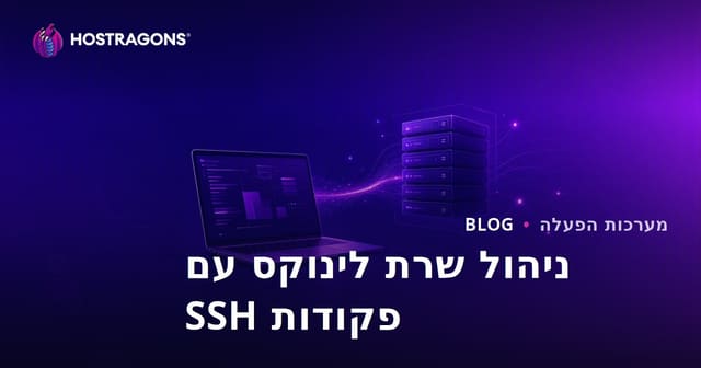 ניהול שרתי לינוקס עם פקודות SSH: קודים בסיסיים למנהלי אתרים