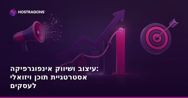 עיצוב ושיווק אינפוגרפיקה: אסטרטגיית תוכן ויזואלי לעסקים