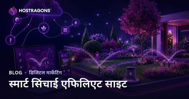 2026 में स्मार्ट सिंचाई सिस्टम और बागवानी ऑटोमेशन पर सफलता पाने वाला एफिलिएट साइट कैसे बनाएं