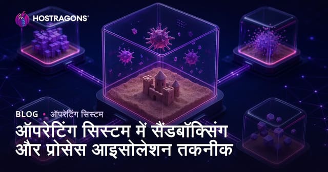 ऑपरेटिंग सिस्टम में सैंडबॉक्सिंग और प्रोसेस आइसोलेशन तकनीक
