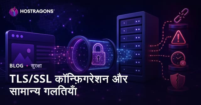 TLS/SSL कॉन्फ़िगरेशन और सामान्य गलतियाँ