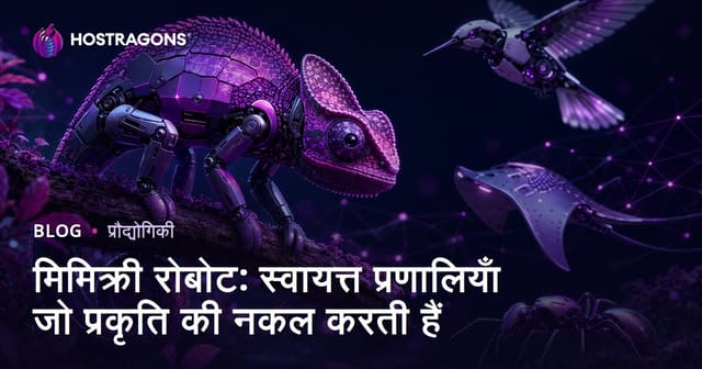 मिमिक्री रोबोट: स्वायत्त प्रणालियाँ जो प्रकृति की नकल करती हैं