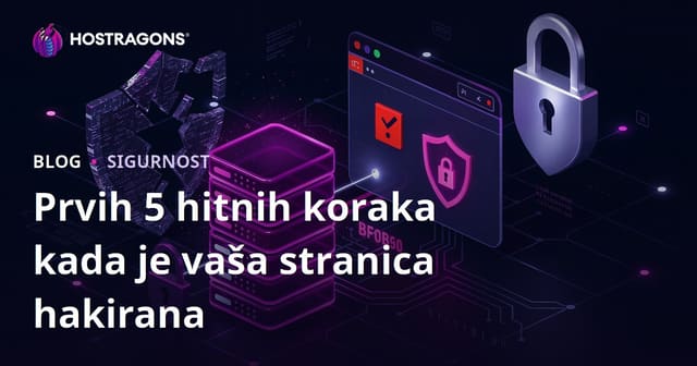 Prvi 5 hitni korak oporavka kada je vaša stranica hakirana