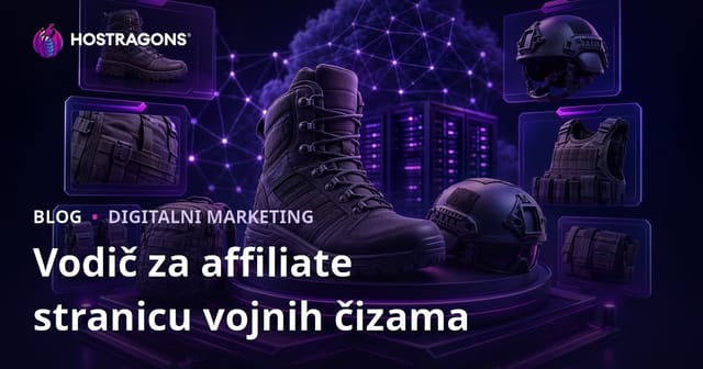 Affiliate Stranica za Recenzije Vojske i Taktike Opreme