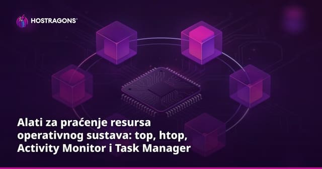 Alati za Praćenje Resursa Operativnog Sustava: top, htop, Activity Monitor i Task Manager