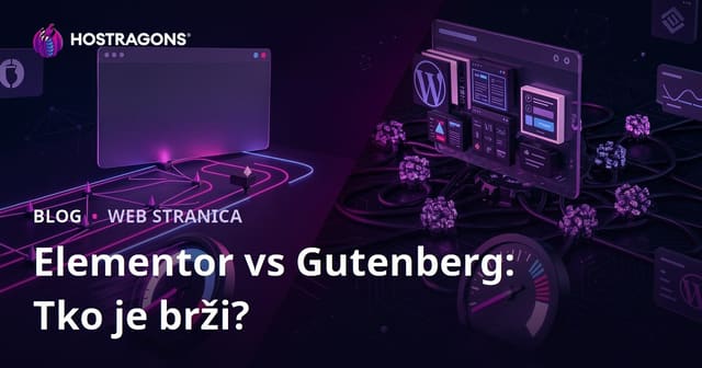 Elementor vs Gutenberg: Koji alat za izradu stranica više usporava vašu web stranicu?