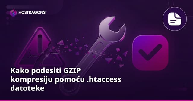 Kako podesiti GZIP kompresiju pomoću .htaccess datoteke
