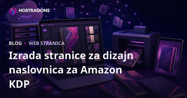 Kako Pokrenuti Stranicu za Dizajn Naslova Bilježnica i Planera za Amazon KDP