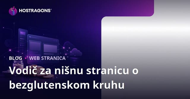 Kako Postaviti Niche Stranicu O Glutenu Bez Kruhova i Kiselom Kvascu?
