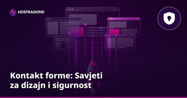 Kontakt forme: Savjeti za dizajn i sigurnost