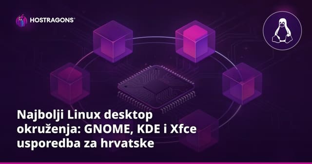 Najbolji Linux desktop okruženja: GNOME, KDE i Xfce usporedba za hrvatske korisnike