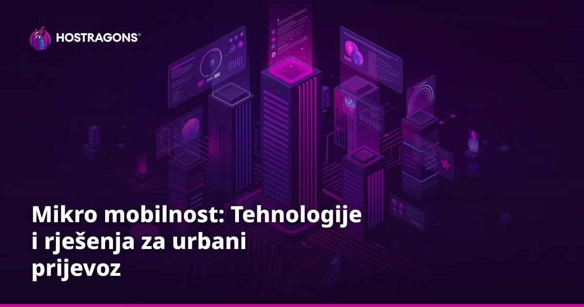 Mikro mobilnost: Tehnologije i rješenja za urbani prijevoz