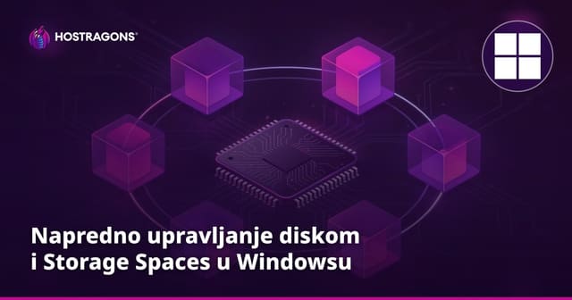 Napredno upravljanje diskom i Storage Spaces u Windowsu