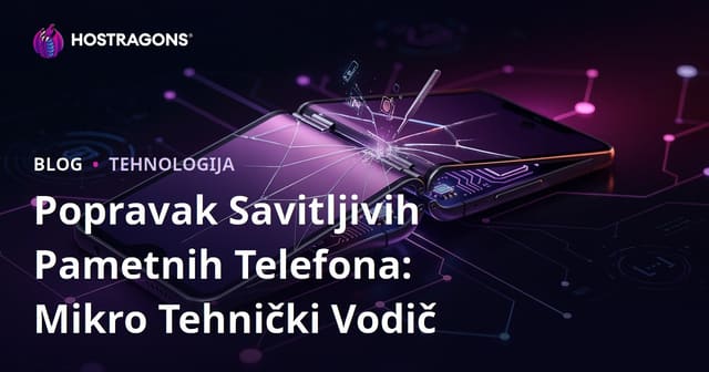 Popravak Savitljivih Pametnih Telefona: Mikro Tehnički Vodič