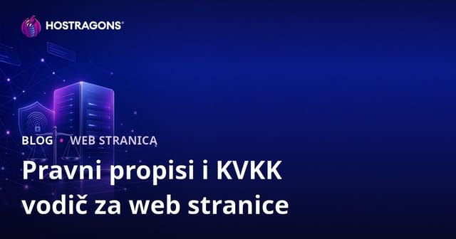 Pravni aspekti prilikom izrade web stranice i Zakon o zaštiti osobnih podataka