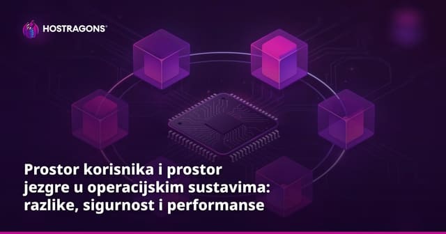 Prostor korisnika i prostor jezgre u operacijskim sustavima: razlike, sigurnost i performanse
