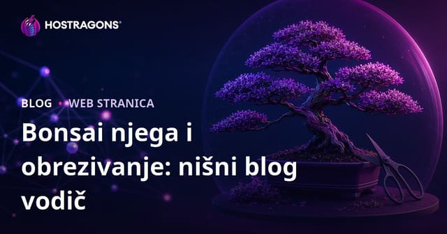Samo Bonsai Drvo: Savjeti za Njegu i Obrezivanje