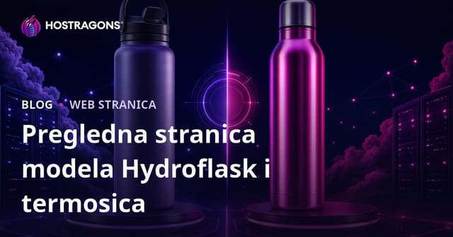 Samo Hydroflask i Termos Modeli Usporedna Recenzija