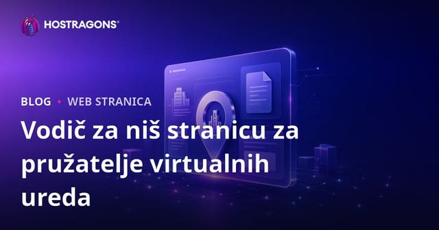 Samo korporativna nišna stranica koja proučava pružatelje virtualnih ureda i pravnih adresa
