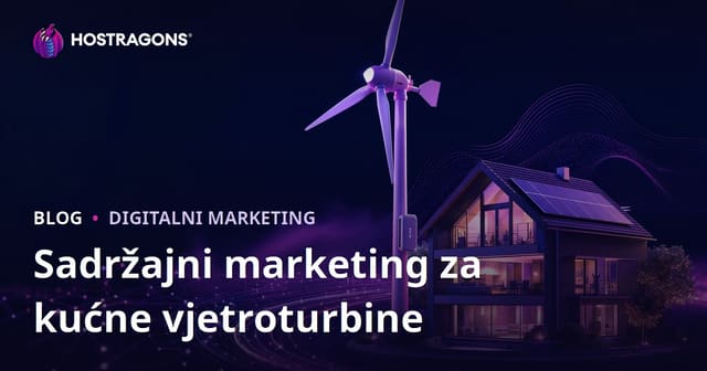 Tehnička Marketinška Strategija za Obnovljive Izvore Energije i Kućne Vjetroturbine