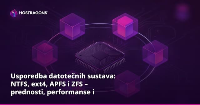 Usporedba datotečnih sustava: NTFS, ext4, APFS i ZFS – prednosti, performanse i sigurnost