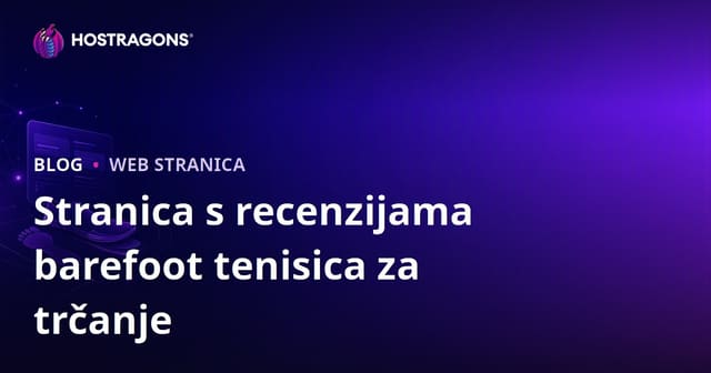 Vodič za Izradu Web Stranice o Analizi Trčanja i Minimalističkim Trkačkim Cipelama