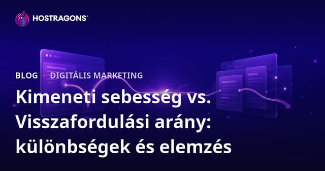 Kimeneti sebesség vs. Visszafordulási arány: különbségek és elemzés