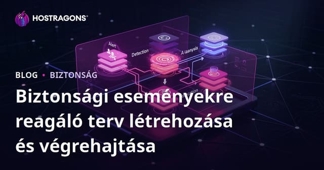 Biztonsági eseményekre reagáló terv létrehozása és végrehajtása