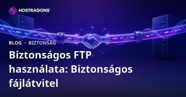 Biztonságos FTP használata: Biztonságos fájlátvitel